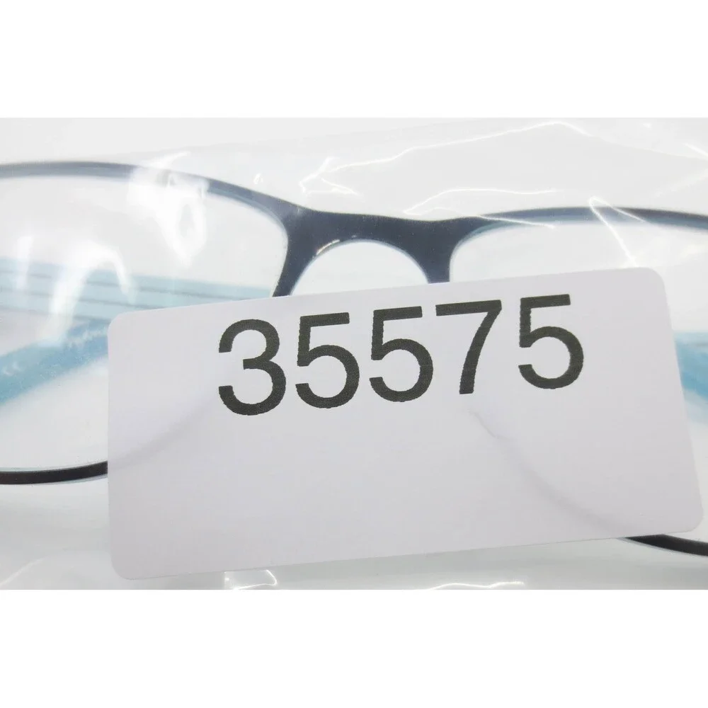 Sydney Love SL2032 Black Blue Rectangular Eyeglasses Frames 50-16-135 SL 2032